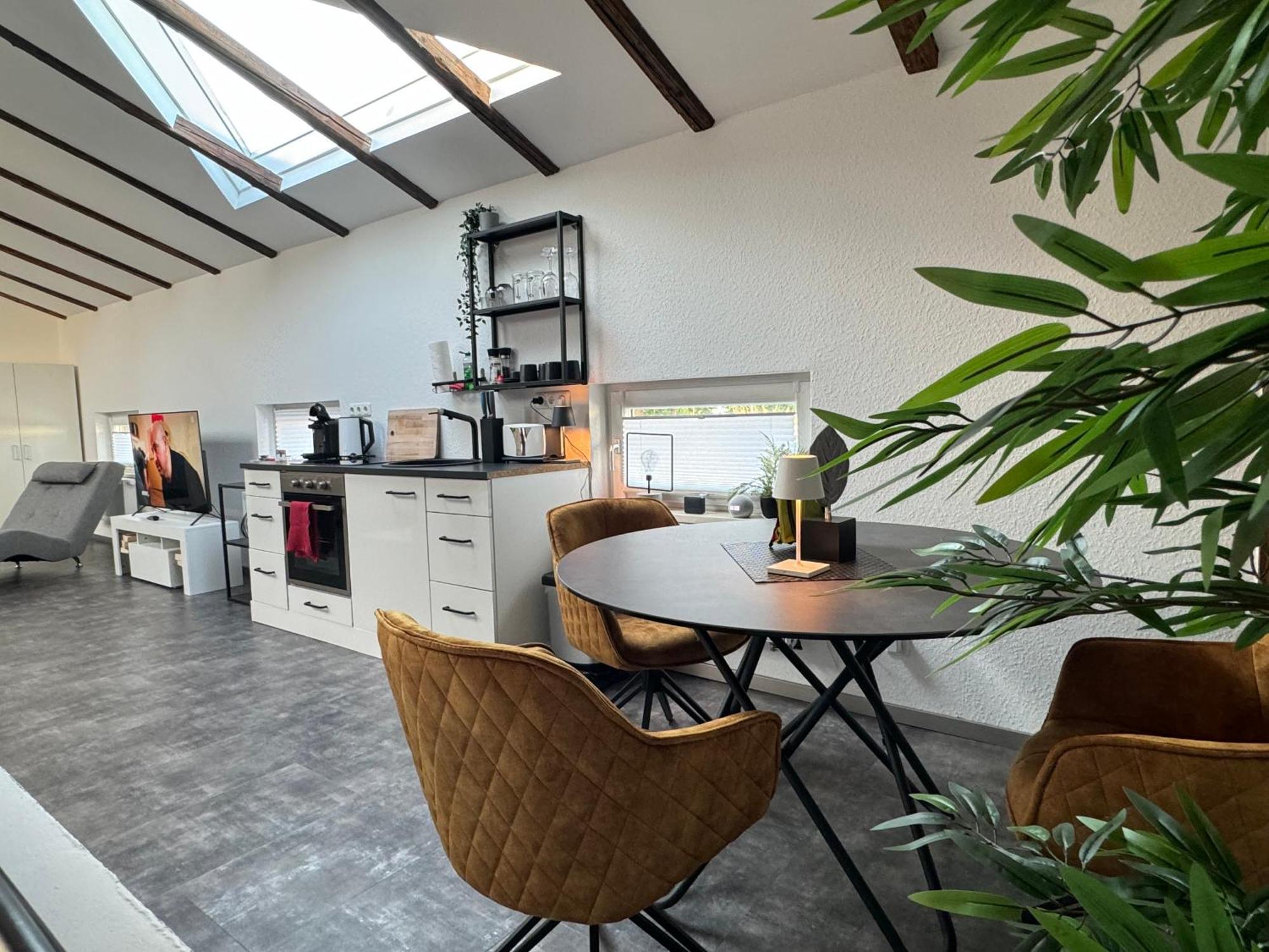 Gleis 13 - The Loft Im Ehemaligen Lokschuppen Apartamento Bückeburg Exterior foto